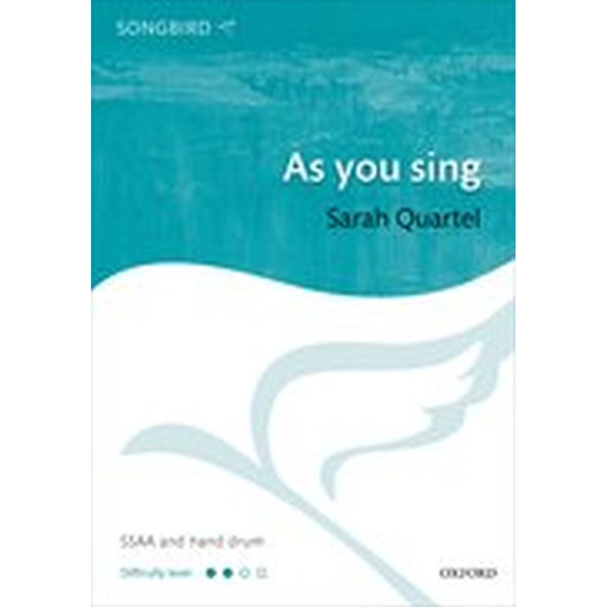 As you sing