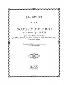 Sonate en Trio Op.2, No.8 in B minor