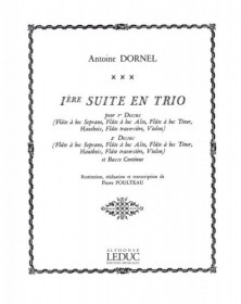 Louis-Antoine Dornel : Suite en Trio No.1
