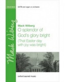 O splendor of God's glory...