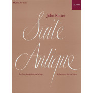 Suite Antique - John Rutter - Flûte et Piano - OUP Oxford University Press