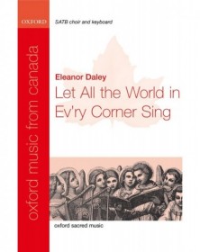 Let all the world in ev'ry...