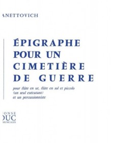 Epigraphe pour une...