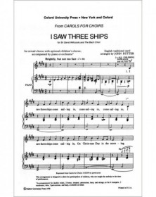 I Saw Three Ships