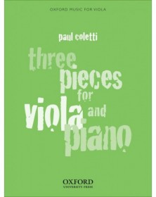 Three Pieces for Viola and...