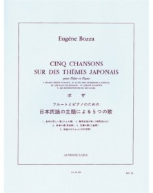 Cinq Chansons Sur Des Thèmes Japonais