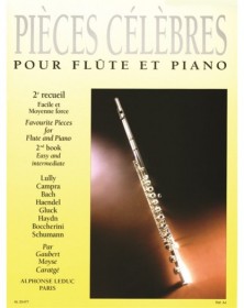 Pièces Célèbres pour Flûte...