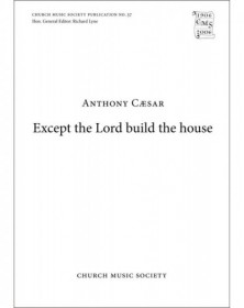 Except the Lord build the...