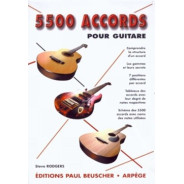 5500 Accords pour guitare