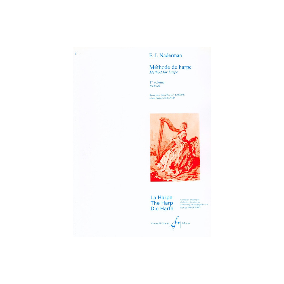 François-Joseph Naderman  : Méthode de Harpe Vol. 1