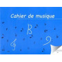 Cahier de musique 8 portées