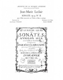 Jean-Marie Leclair: Sonate...