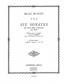 Michel Blavet: 6 Sonates...