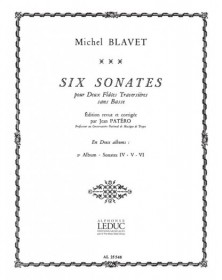 Michel Blavet: 6 Sonates...