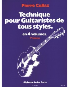Technique pour guitaristes...