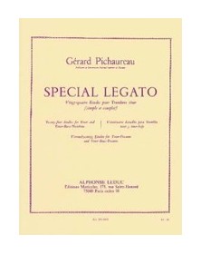 Gérard Pichaureau : Spécial Legato - 24 Etudes pour Trombone Ténor