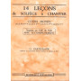 14 leçons de solfège à chanter : Cours Moyen