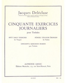 Jacques Delécluse : 50 Cinquante Exercices Journaliers