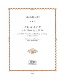 Sonate Op. 3 No. 9 In D