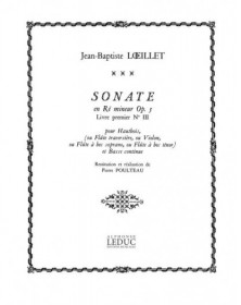 Sonate Op.5, No.3 in D minor
