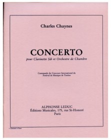 Concerto-Clar. Et Orchestre