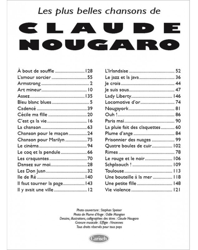 Claude Nougaro - Collection Grands Interprètes