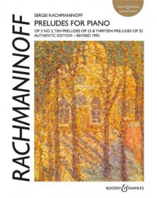 Sergei Rachmaninoff : Preludes pour Piano