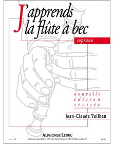 Jean-Claude Veilhan : J'apprends la flûte à bec soprano