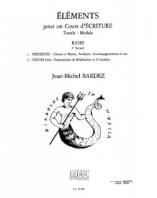 Elements Pour Un Cours...