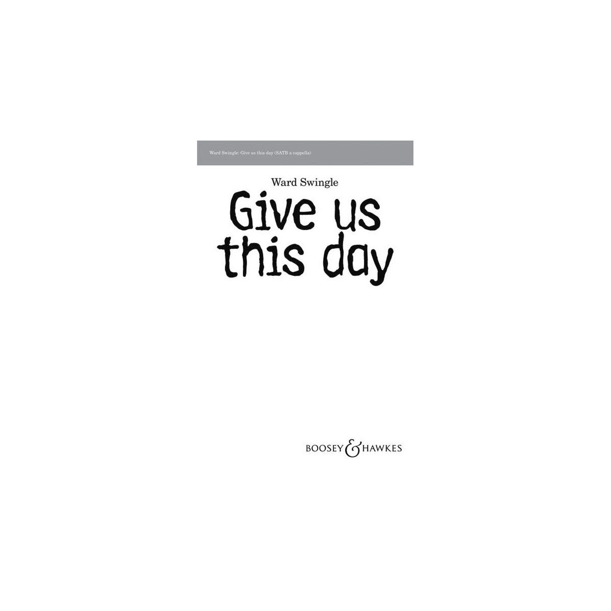Give us this day