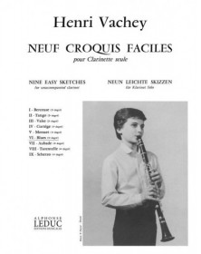 Henri Vachey: 9 Croquis...