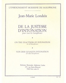 De La Justesse De L'Intonation