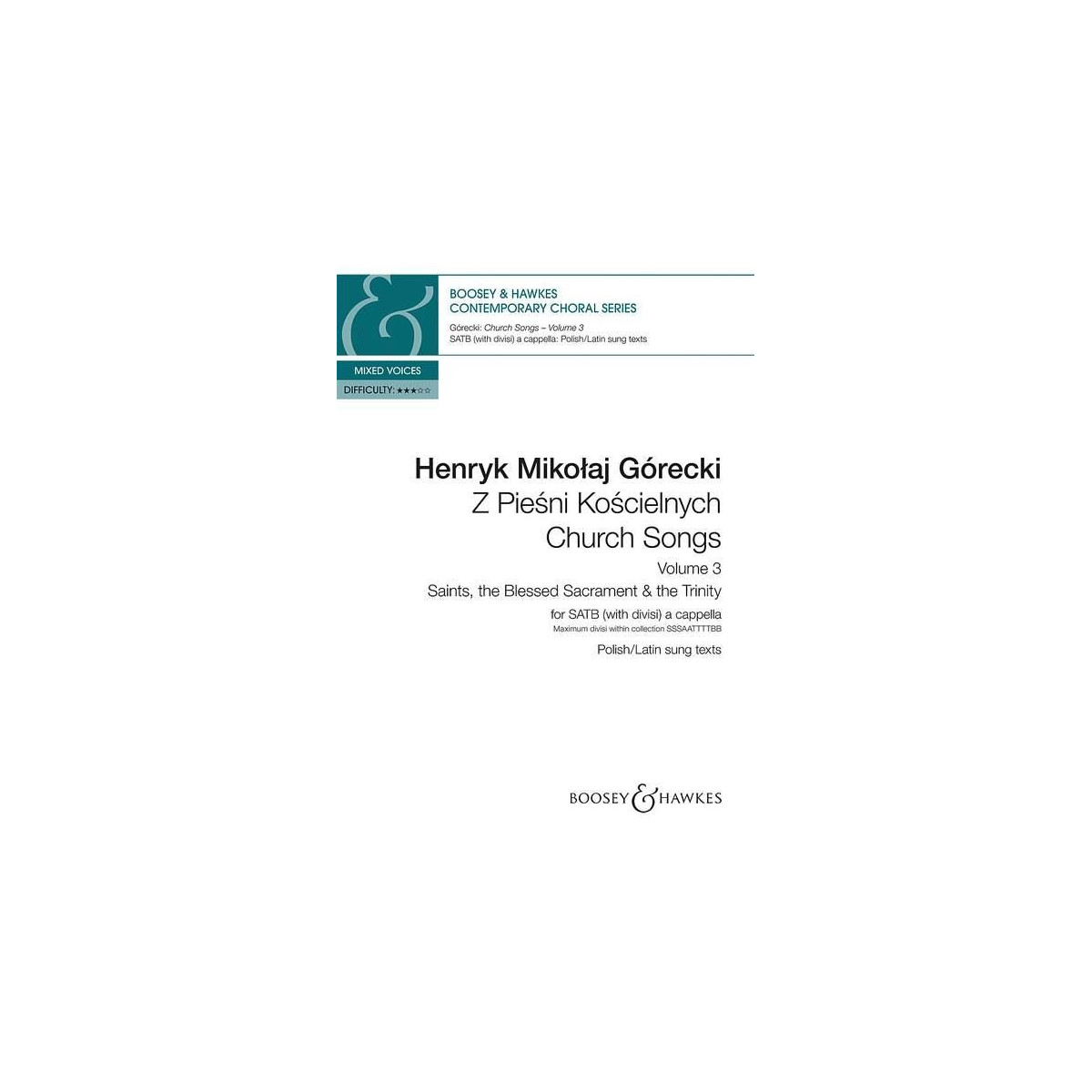 Church Songs (Z Pieni Kocielnych) Vol. 3