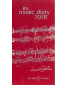 Music Diary 2018 - Red