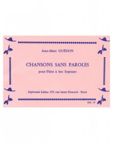 Chansons sans Paroles for...