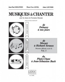 Musiques à Chanter Vol 5 De...