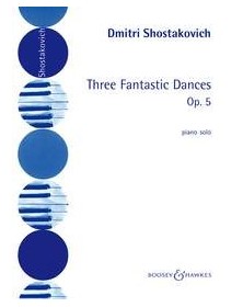 3 Fantastic Dances Op.5