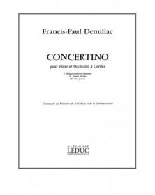 Concertino -Fl.Et Orch.Strings