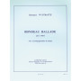 Rondeau-Ballade - Flûte et Piano - Bernard Wystraete - Alphonse Leduc