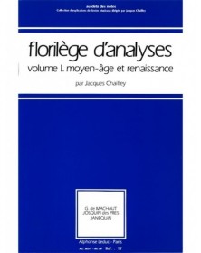 Florilège d'analyses V 1:...