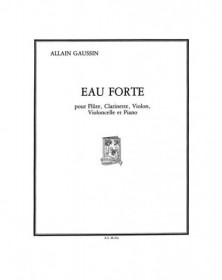 Allain Gaussin: Eau forte