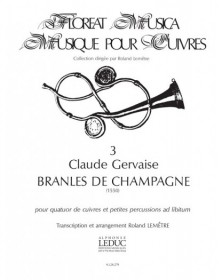 Claude Gervaise: Branles de...