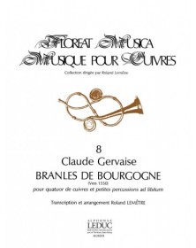 Claude Gervaise: Branles de...