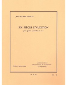 6 Pièces d'audition - 4...