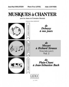 Musiques à Chanter Vol 2 De...