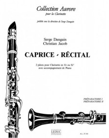 Serge Dangain et Christian Jacob : Caprice et Recital