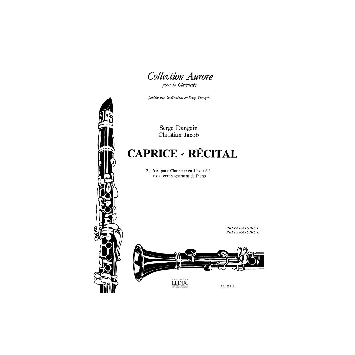 Serge Dangain et Christian Jacob : Caprice et Recital