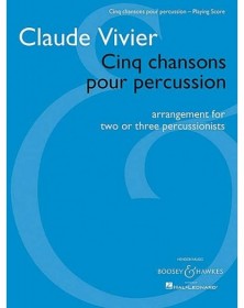 Cinq chansons pour percussion