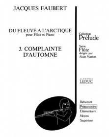 Jacques Faubert : Complainte d'Automne