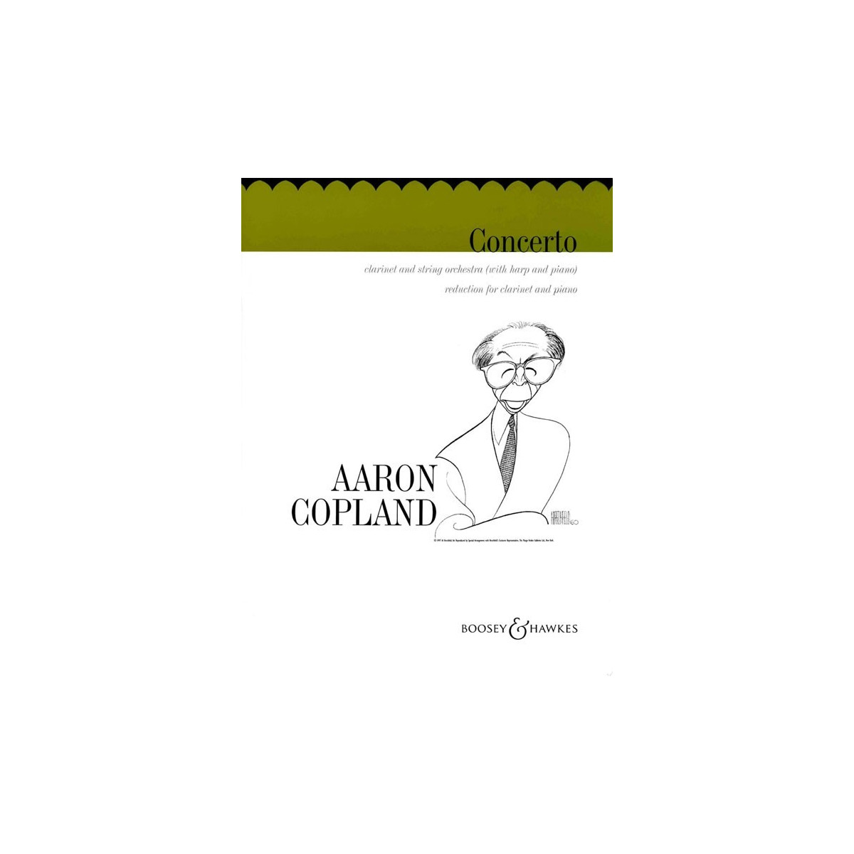 Aaron Copland : Concerto pour Clarinette